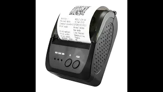 NETUM 1809DD Mini Portable 58mm Bluetooth Thermal Receipt Printer