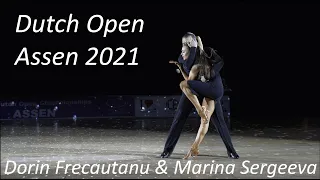 Dorin Frecautanu & Marina Sergeeva. Show Rumba. Dutch Open. Assen 2021