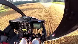 Incredible Helicopter skills 2016 | crop dusting in Kentucky New