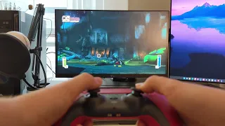 Epic Mickey with a PS5 DualSense controller (Dolphin)