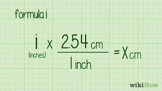 How to Convert Inches to Centimeters