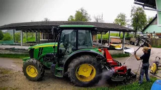 A Whole Day of Working on a Small Dairy Farm