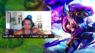 I FINALLY FACED TYLER1 AND HE DOESN'T LIKE MY EVELYNN SO HE DID THIS..