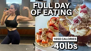 What I eat In a day | Down 40lbs | Macro friendly weight loss meals + snacks