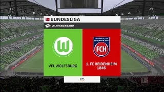 FIFA 23 | VFL Wolfsburg vs FC Heidenheim 1846 - Volkswagen Arena | Gameplay