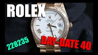 Rolex Day-Date 40 Rose Gold - 228235 Review