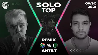 REMIX VS ANTILT | Online World Beatbox Championship 2021 | TOP 4 | SOLO BATTLE