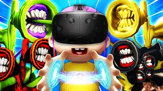 VR BABY Summons ALL SECRET SIREN HEADS (Baby Hands VR Funny Gameplay)