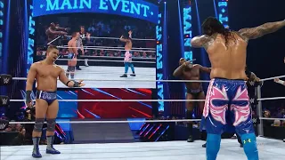 Dolph Ziggler, O'Neil & The Usos vs Alberto del Rio, Sheamus & The Shining Stars: Main Event 2016 HD