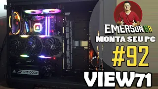 💻 EMERSONBR MONTA SEU PC #92 - PC DO IGOR - THERMALTAKE VIEW 71