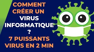 🤯🤯2023 : Comment créer un virus informatique en moins de 30 secondes et le lancer avec une clé USB?