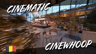 Cinelog25 HD Cinewhoop cinematic fpv drone shot - Brussels - Christmas - 4K