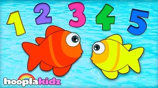 1, 2, 3, 4, 5, Once I Caught a Fish Alive Number Songs + More Kids Songs And Nursery Rhymes