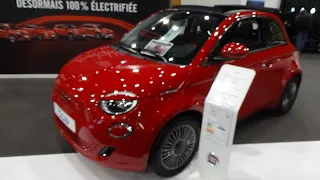 2022 Fiat 500 Cabriolet 95 - Exterior and Interior - Salon Automobile Lyon 2022