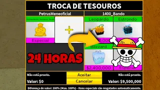 TROCANDO BUDHA PERMANENTE POR 24 HORAS NO BLOX FRUITS!