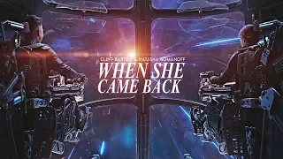 Clint&Natasha | When She Came Back