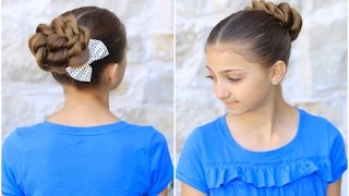 Rope Twisted Bun | Cute Prom Hairstyles