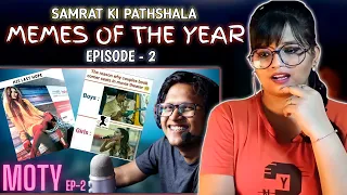 Meme of the Year (Ep-2) | Samrat Ki Pathshala | REACTION | SWEET CHILLIZ |