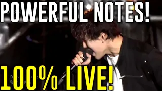 Dimash Qudaibergen Powerful notes! (100% live)