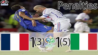 France vs Italy 2006 World Cup Final Highlights