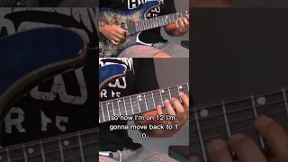 BETTER GUITAR SOLOS  with this lick part 3 #shorts #short