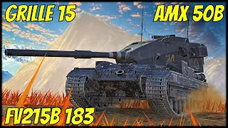 Grille 15, AMX 50B & FV215b 183 ● WoT Blitz