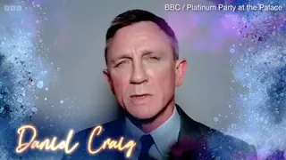 Daniel Craig's Tribute To The Queen - Platinum Jubilee