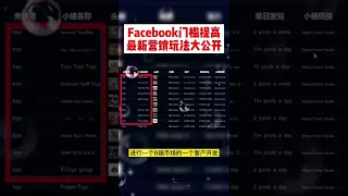 #facebook #whatsapp #开发客户 Facebook怎么高效找到精准客户