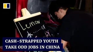 Record unemployment driving many young Chinese to hawking to earn extra cash