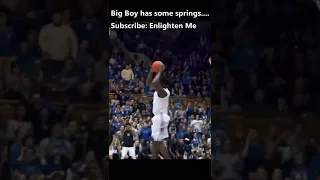 Zion Williamson Is The Only 300 Pounder In The World That Can Kiss The Rim.