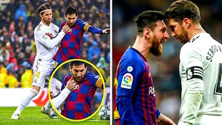 Messi vs Ramos - Crazy Fight in Football History