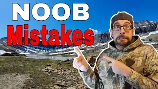 Noobs Are Doing It All Wrong | Beginner Backpacking Mistakes