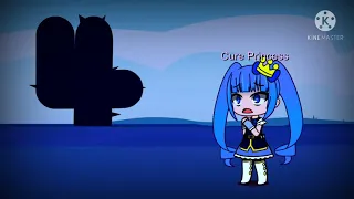 Cure Princess eats blue dirt (Happiness Charge Precure × BFB Meme)