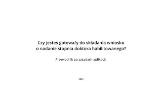 Czy jesteś gotowa/y do składania wniosku o nadanie tytułu profesora? Przewodnik po zasadach.