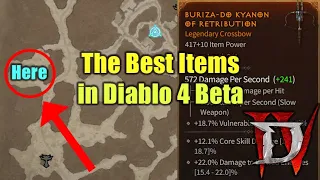 How to farm the Best Items (400+ Item Power) in the Diablo 4 Beta