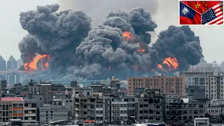 U.S & TAIWAN UNLEASH ARMAGEDDON ON CHINESE PORT! Pekin's Naval hub obliterated in missile storm!