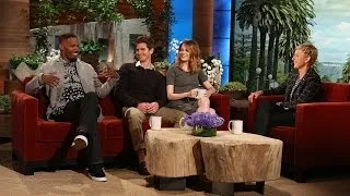 Emma Stone and Jamie Foxx on 'The Amazing Spider-Man 2'