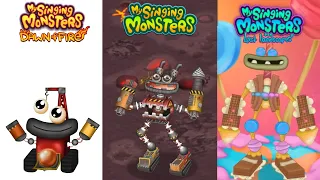 Dawn Of Fire Vs My Singing Monsters Vs The Lost Landscapes | Redesign Comparisons | Epic Wubbox