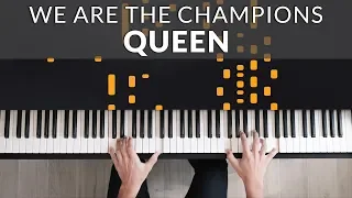 WE ARE THE CHAMPIONS - QUEEN | Tutorial of my Piano Version