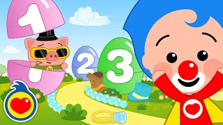 Parque dos Ovos Surpresa 🐣 Dançando A Ram Sam Sam | Música Infantil | Um Herói do Coração