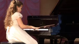 Плешакова Мария-Луиза (10 лет) Борткевич Этюд Op. 15 №9 фа-диез минор