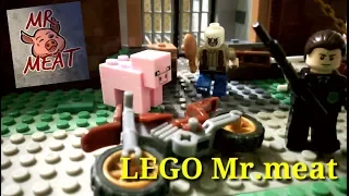 LEGO Animation Mr meat. (Лего анимация)