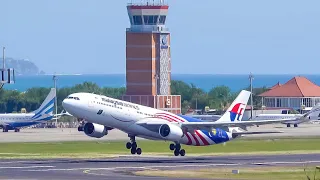 FANTASTIC AFTERNOON Plane Spotting|Plane Take off From Denpasar International Airport Bali.DPS/WADD