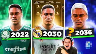 Simulei a CARREIRA de ENDRICK NO REAL MADRID! FIFA 23 Experimento!