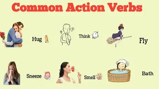 Common Action Verbs | Vocabulary in English | Action verbs in english | English Vocabulary