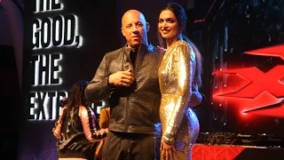 xXx: The Return of Xander Cage Movie Promotion With Vin Diesel, Deepika Padukone