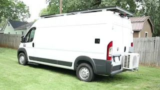 Solar Mini Split On A Van