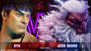 SiRN AKUMA aka Shin Akuma Gets Destroyed and PERFECTED by My RYU [Street Fighter 6]