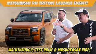 Vlog: Mitsubishi Triton Walkthrough | Quick Test | Masuoka-san Ride | TEST DRIVE PH