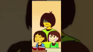 Chara, Kris, and Frisk Fight over Chocolate! Undertale Comic Dub! #undertale #shorts